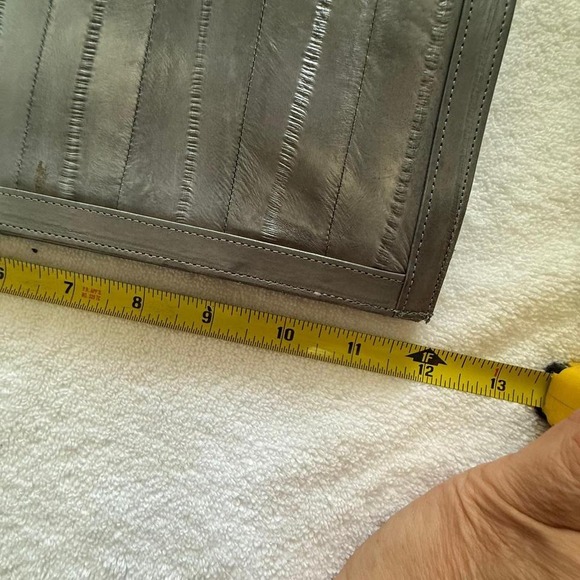 Never used Vintage Genuine Eel Skin Handbag – Made in Korea – 80s 90s - Picture 5 of 8